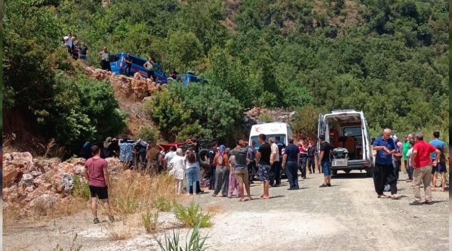 Safari aracı devrildi: 1 ölü, 9 yaralı