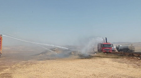 Siirt'te 100 ton buday yangnda kl oldu