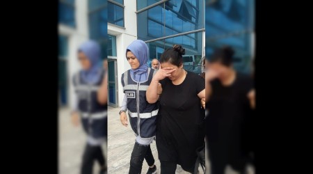 Suç makinesi kadın yakalandı