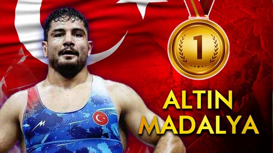 Taha, Mısır'da altın madalya kazandı