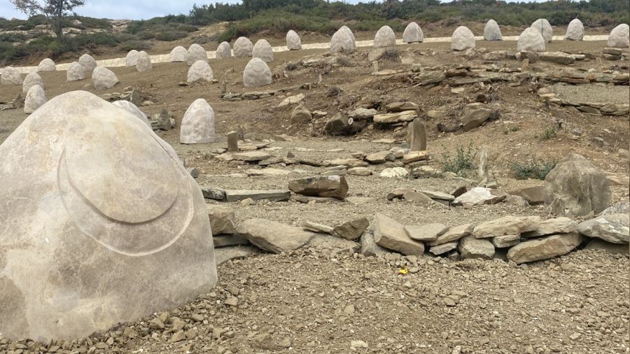 Tarihi Yarımada'da 1915'ten kalma Projektör Tepe Şehitliği bulundu