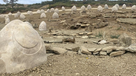 Tarihi Yarımada'da 1915'ten kalma Projektör Tepe Şehitliği bulundu