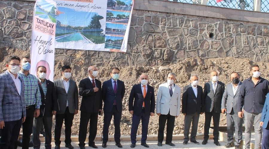 Tatlıçay Projesi'nin temelleri atıldı