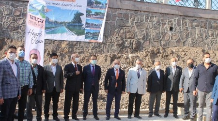 Tatlıçay Projesi'nin temelleri atıldı