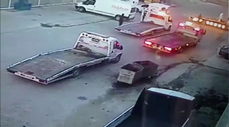 Tek seferde 7 aracı çekicilere yükleyip çalan çete yakalandı