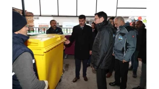 Tokat Belediyesi'nden ��p tenekeleri i�in s�ra d��� test