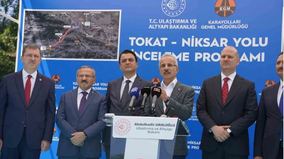 Tokat-Niksar Karayolu 13 yıldır tamamlanamadı