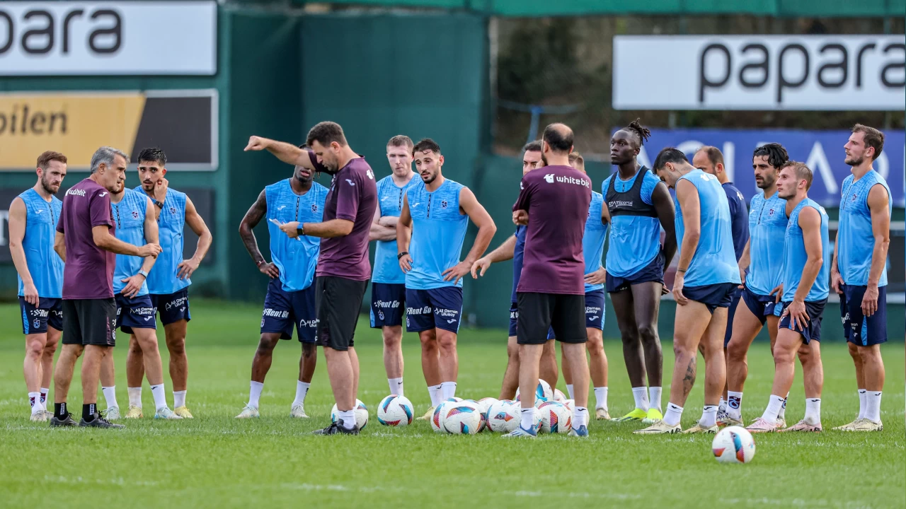 Trabzonspor, Beşiktaş maçına hazırlanıyor