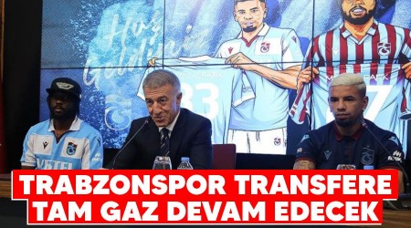 Trabzonspor transfere tam gaz devam edecek
