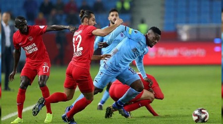 Trabzonspor'un tur ümidi İstanbul'a kaldı