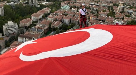 Türk Bayraklı görsel şölen