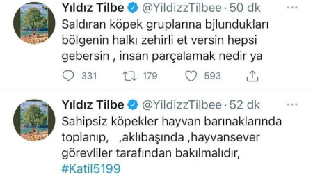 Trkiye Hayvanlar Koruma Vakf'ndan Yldz Tilbe'ye su duyurusu