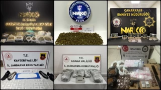 Türkiye'de bu yıl 86 ton uyuşturucu ele geçirildi