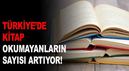 Türkiye'de her 10 kişiden kaçı kitap okuyor?