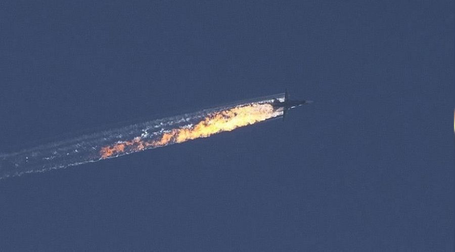 Ukrayna'ya ait 2 adet Su-24 sava� u�a�� d���r�ld�