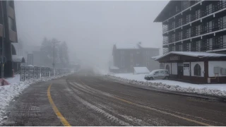 Uludağ'da kar var oteller kapalı