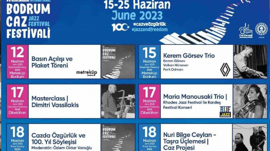 Uluslararas� Bodrum Caz Festivali ba�l�yor