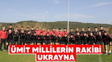 Ümit millilerin rakibi Ukrayna
