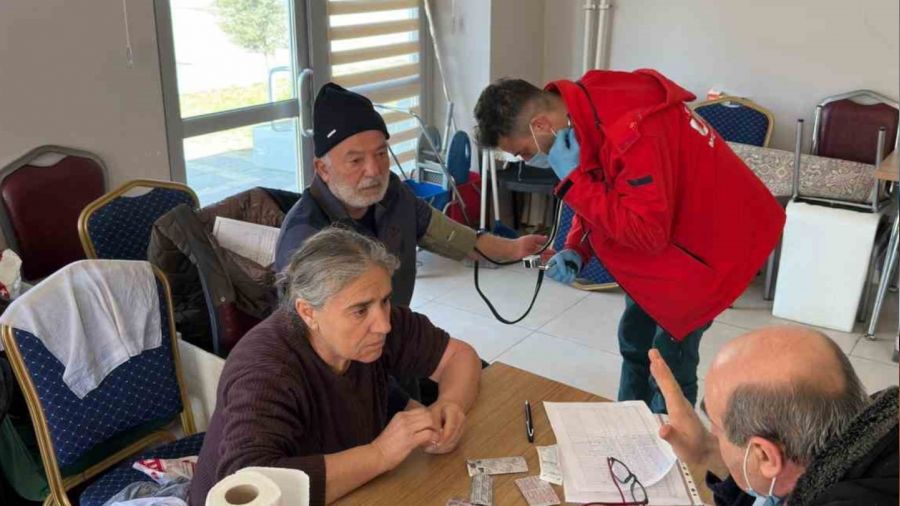 UMKE'den deprem blgesine salk taramas