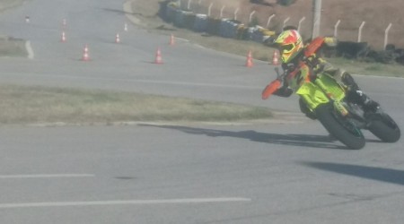 Uşak'ta Süpermoto heyecanı başladı