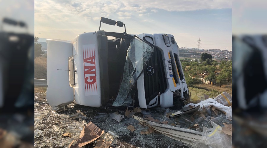 Uyuyan t�r �of�r� kaza yapt�