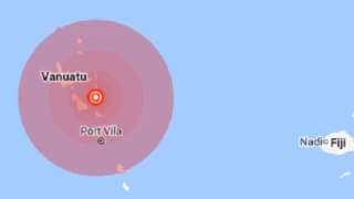 Vanuatu'da 6,7 büyüklüğünde deprem