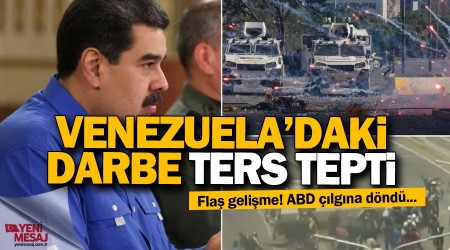 Venezueladaki darbe ters tepti