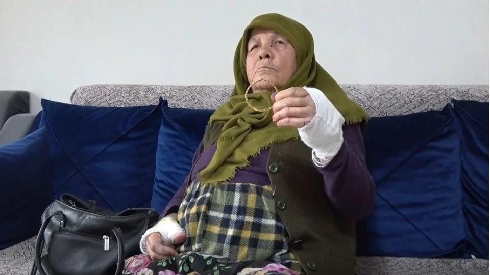 Yaşlı kadına bıçaklı gaspa 15 yıl hapis istemi