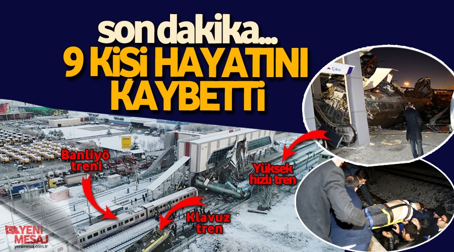 Yksek hzl tren kazas: 9 kii hayatn kaybetti