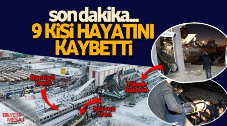 Yksek hzl tren kazas: 9 kii hayatn kaybetti