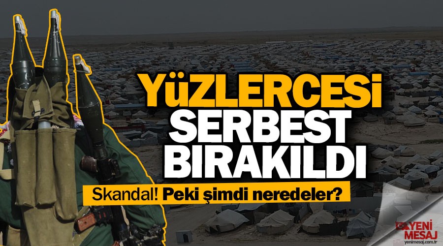 Y�zlerce DEA�'l� serbest b�rak�ld�