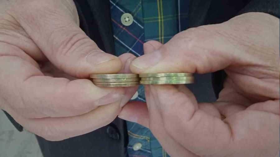 1 lira 8,16 gramdan 6,63 grama d���r�lm��