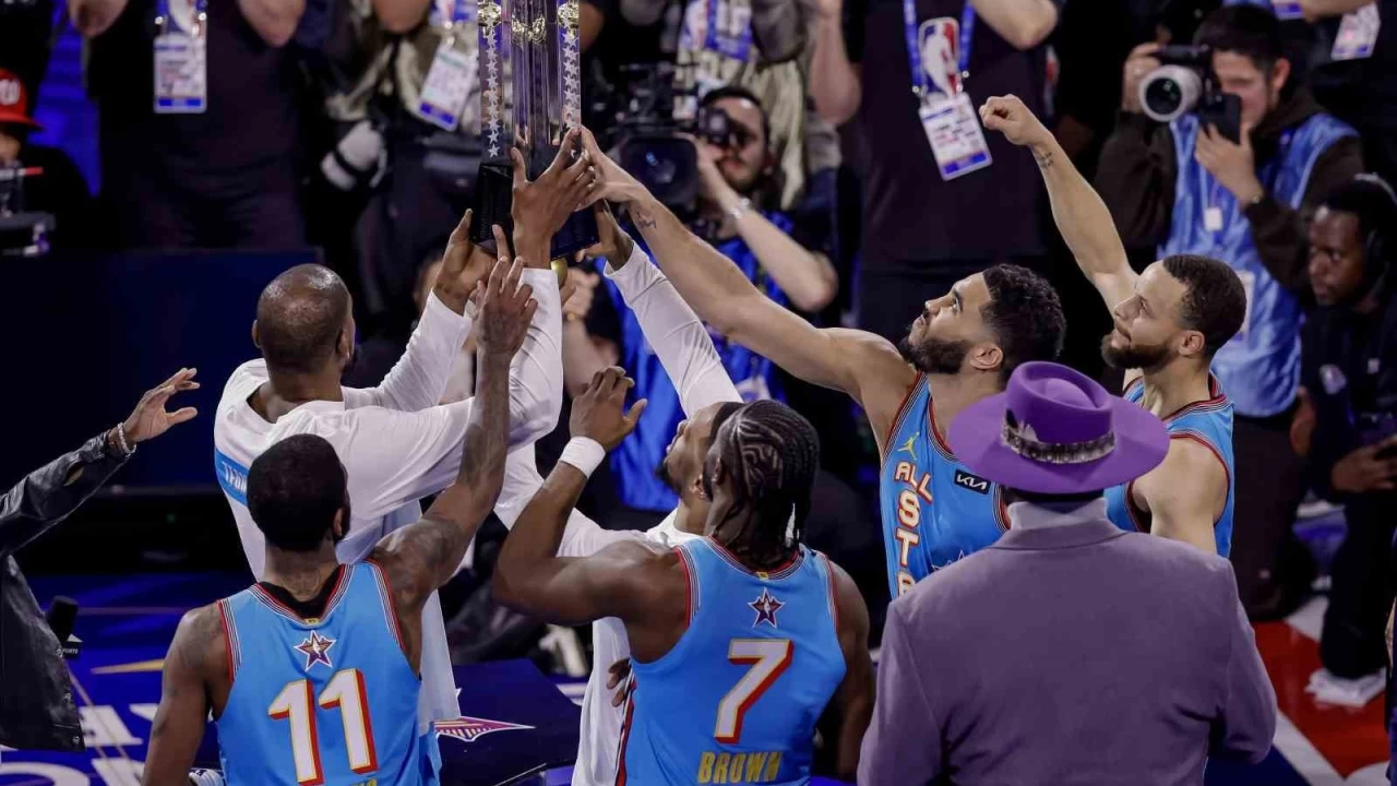2025 NBA All-Star'ın kazananı Shaq Takımı oldu