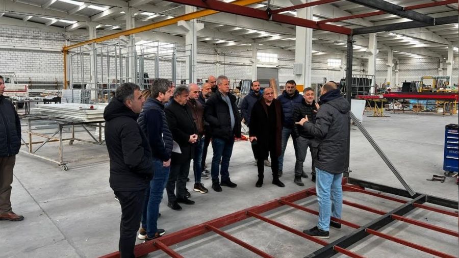 25 dakikada ev olan konteynerler �retildi