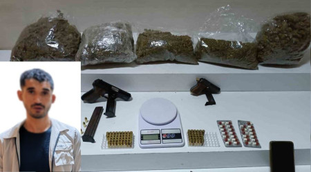 2.5 kilogram uyuşturucuyu 'diş ağrısına' iyi geldiği için almış!