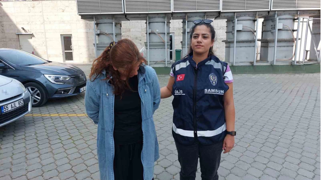 27 su kayd bulunan kadn 28'incide tutukland