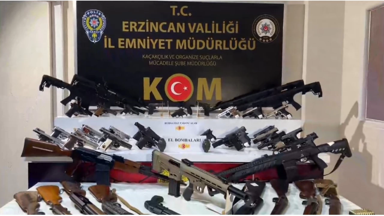 35 ilde silah ticareti operasyonu: 9 tutuklama