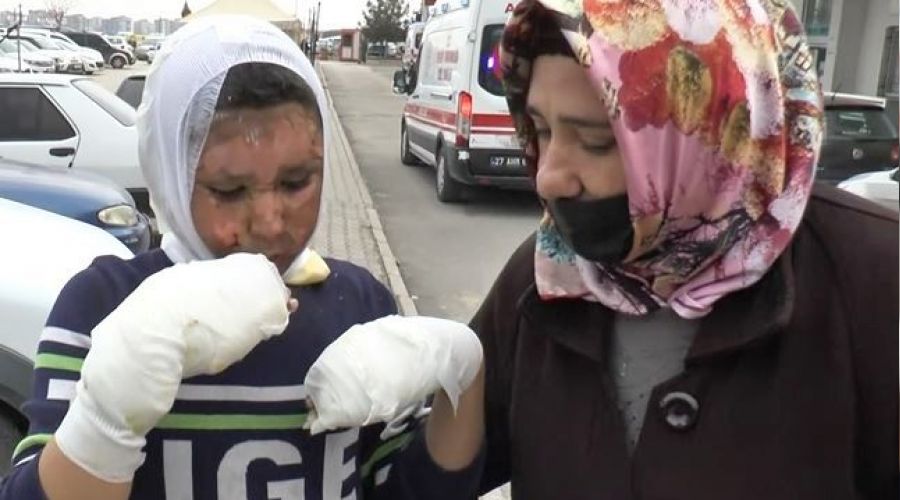 4 çocuğun mazot dolu tenekeyle oyunu faciayla bitti