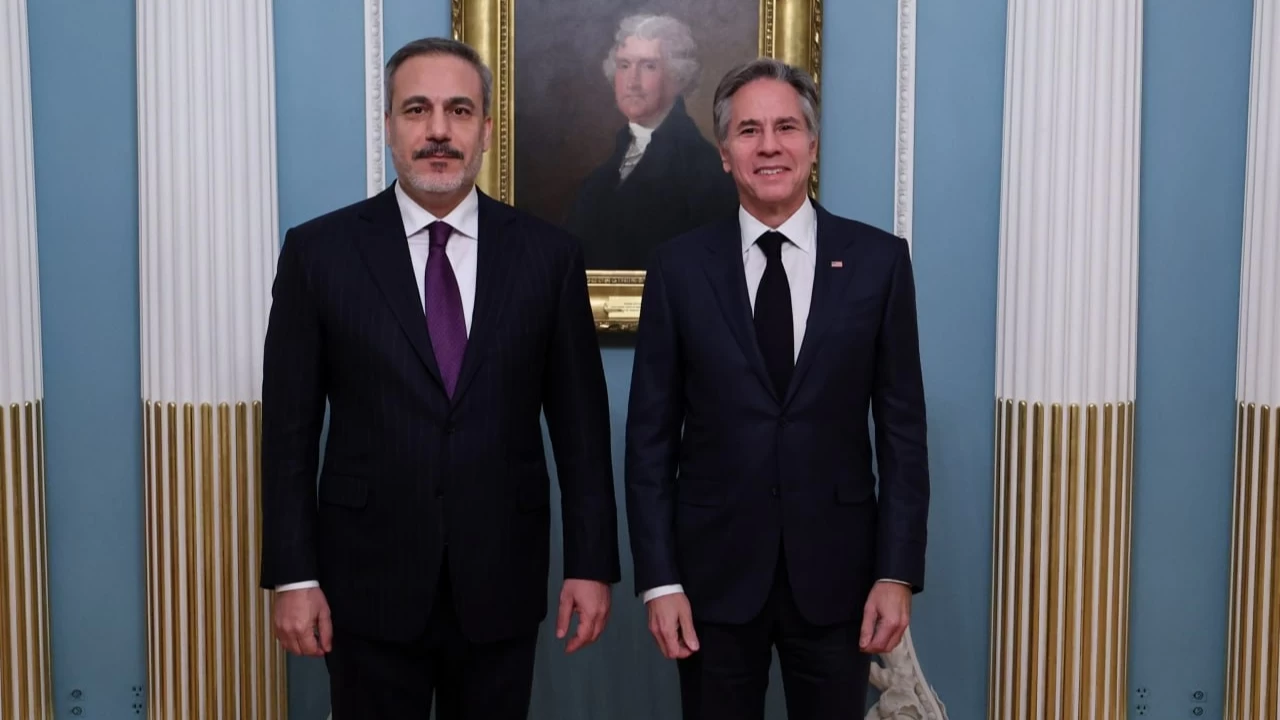 ABD D��i�leri Bakan� Blinken'dan Fidan ile g�r��mesine dair a��klama