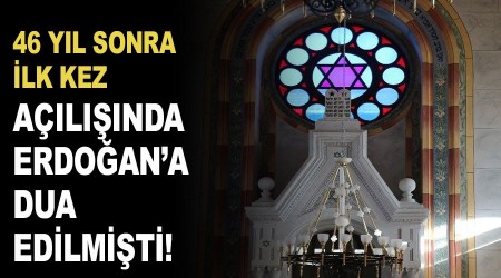 Açılışında Erdoğan'a dua da edilmişti