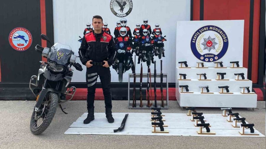Adana'da bir haftada 104 silah ele ge�irildi