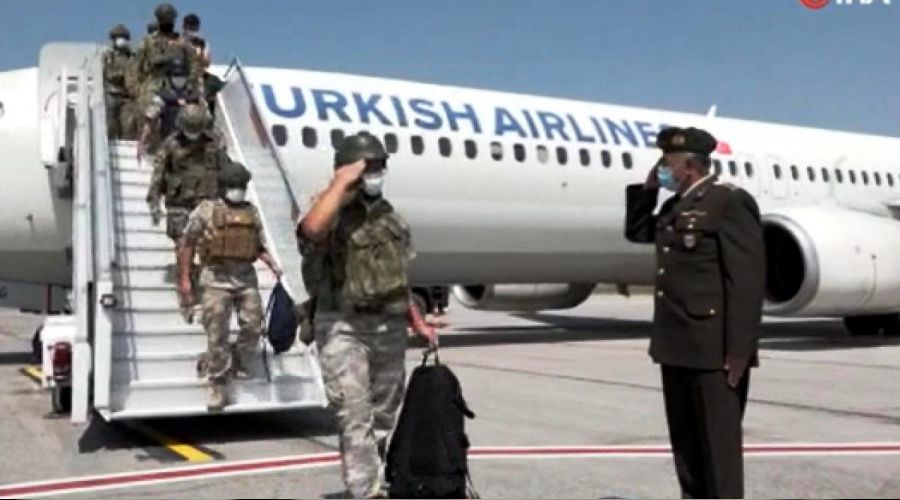 Afganistan'dan tahliye edilen ikinci askeri kafile Ankara'ya geldi