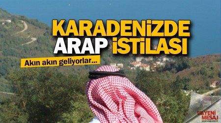 Akın akın geliyorlar... Karadeniz'de Arap istilası