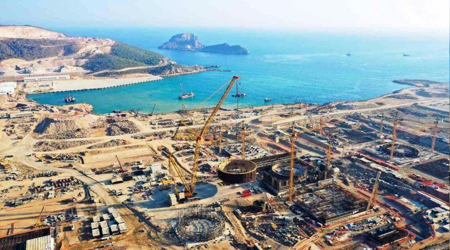 Akkuyu NGS'de çalışan sayısı 20 bine ulaştı
