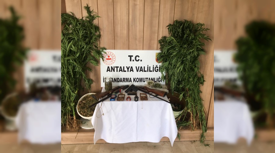 Alanya’da uyuşturucu operasyonu