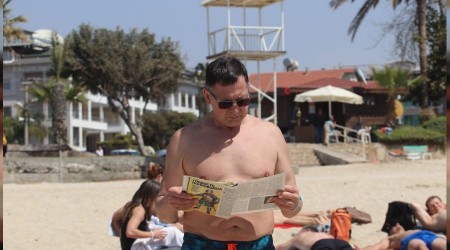 Alanya'ya yaz erken geldi