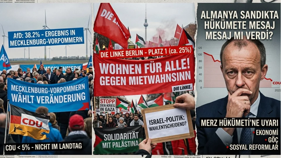 Almanya sandıkta hükümete mesaj mı verdi?