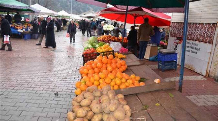 Amasya'da semt pazar� ge�ici olarak kapat�ld�