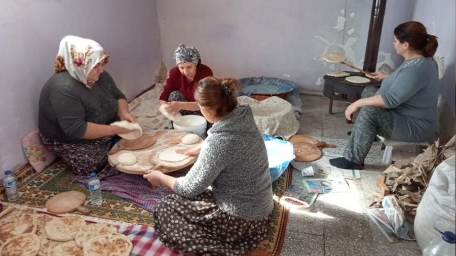 Anadolu kadınlarından 20 bin bazlama desteği