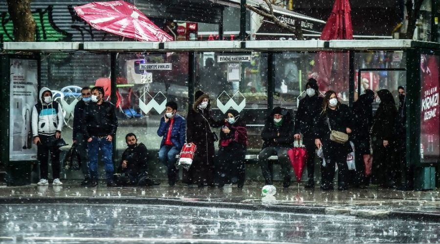 Aniden bast�ran sa�anak zor anlar ya�att�